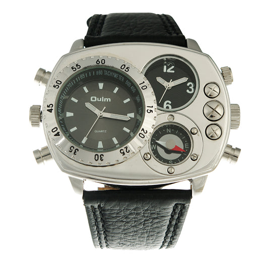 Oulm Men Watches Leather