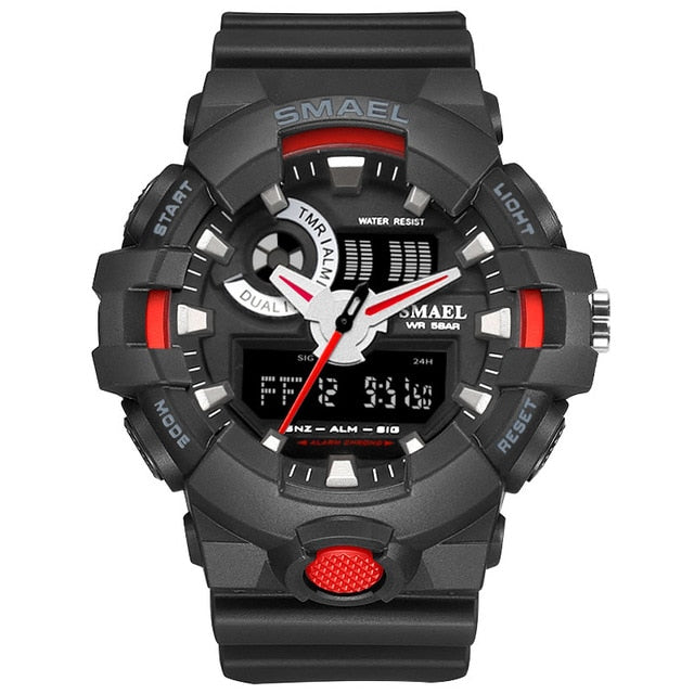 Smael Top Brand Luxury LED Digital Watch Boys Military Sport Style
