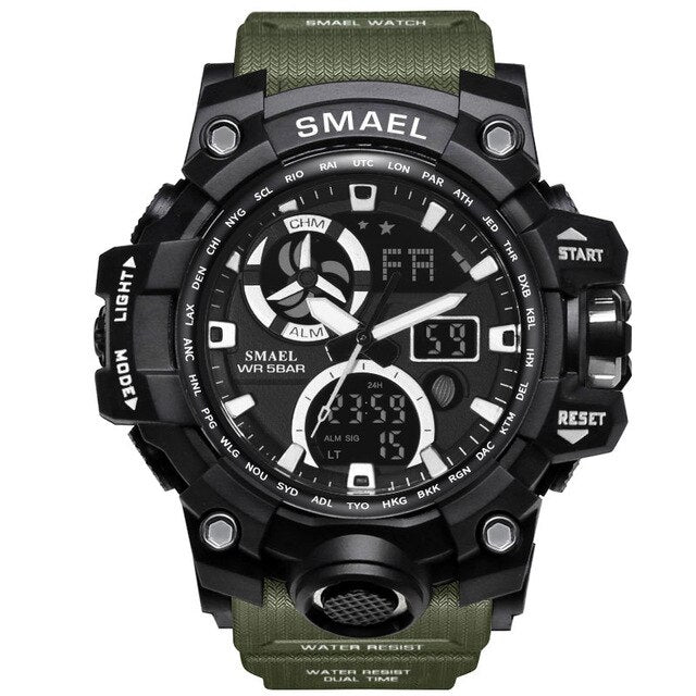 Smael Led Digital Watch Men