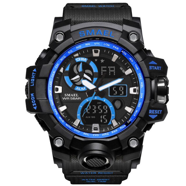 Smael Led Digital Watch Men