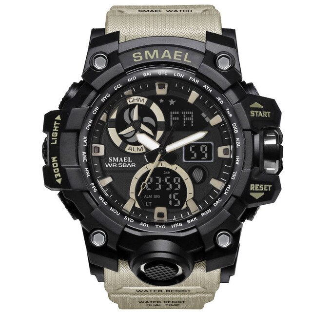 Smael Led Digital Watch Men