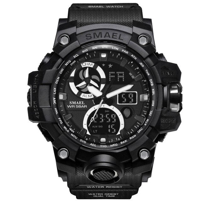 Smael Led Digital Watch Men