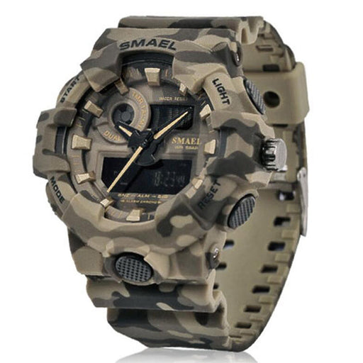 Smael New Camouflage Military Watch