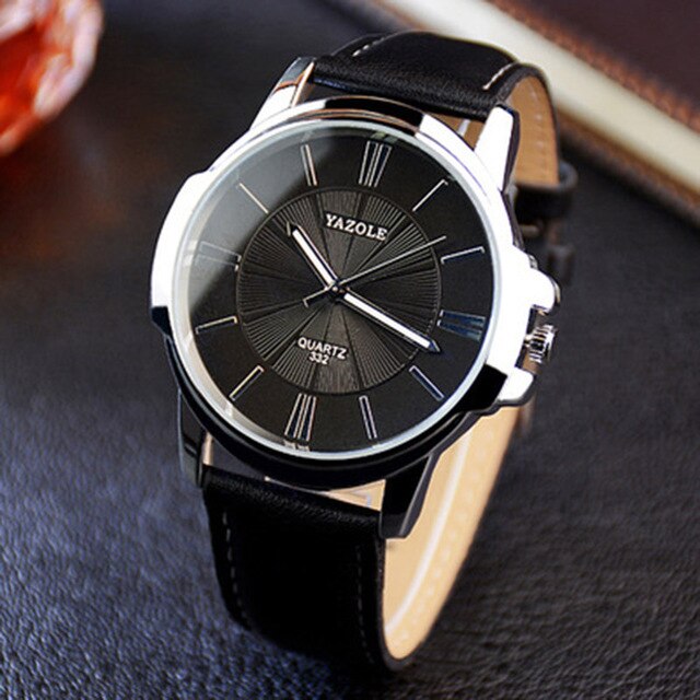 Top Brand Luxury Blue Glass Watch