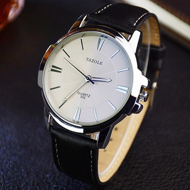 Top Brand Luxury Blue Glass Watch