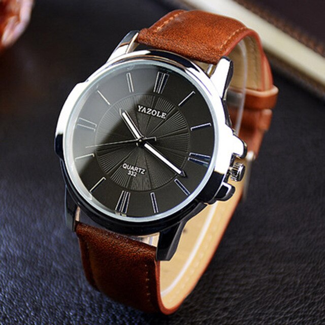 Top Brand Luxury Blue Glass Watch