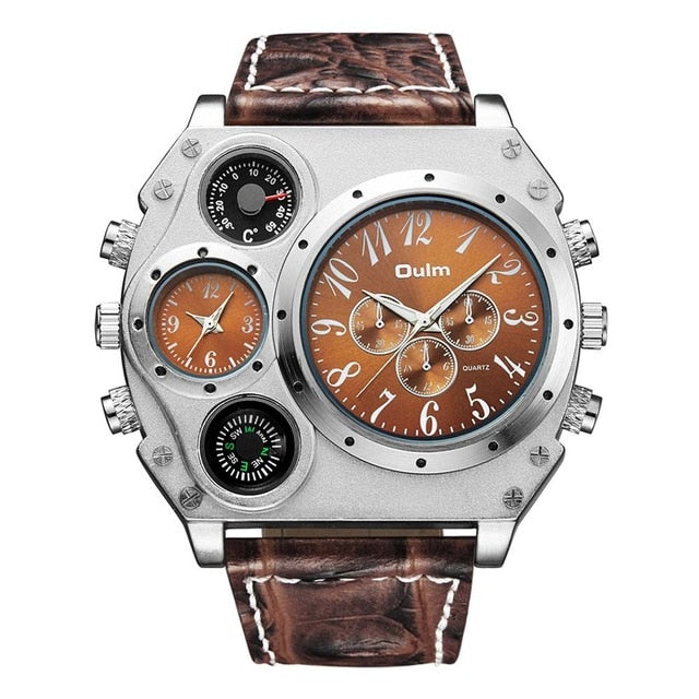 Oulm Mens Watches Luxury Brand Watch