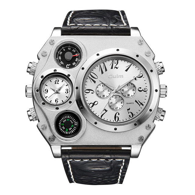 Oulm Mens Watches Luxury Brand Watch