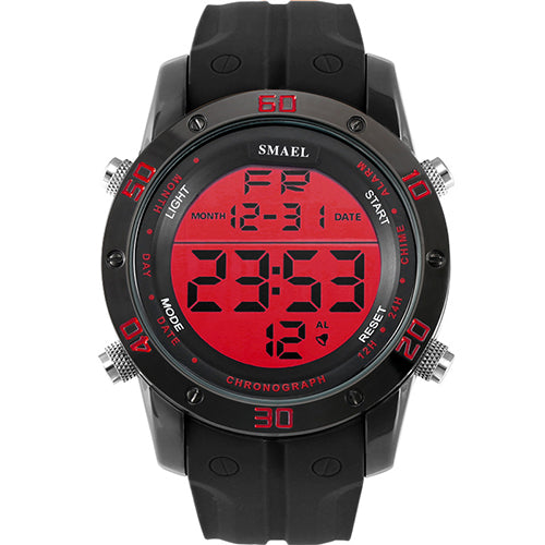 LED Clock Male Automatic Date Watch
