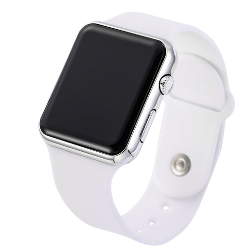 Band Digital Watch White