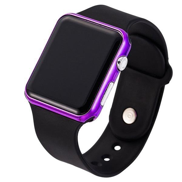 Band Digital Watch White