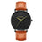 Geneva Watch Men Leather Men's Watch