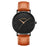 Geneva Watch Men Leather Men's Watch