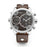 Oulm Men's Watches Big Dila Dual Time Zones Men Sports Watches