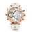 Oulm Men's Watches Big Dila Dual Time Zones Men Sports Watches