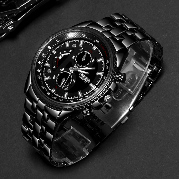 Black Men Sports Watches