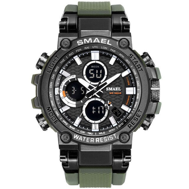 Smael Watch Shock Resistant Waterproof