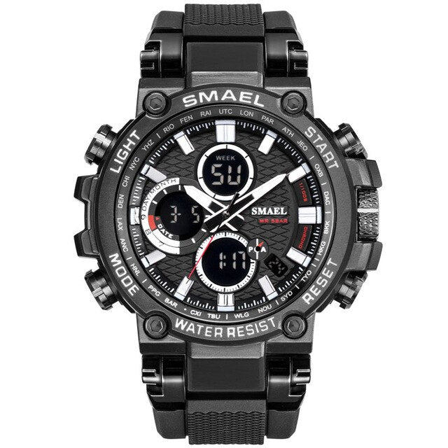 Smael Watch Shock Resistant Waterproof