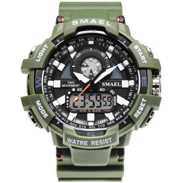 Smael Military Army Green Watches